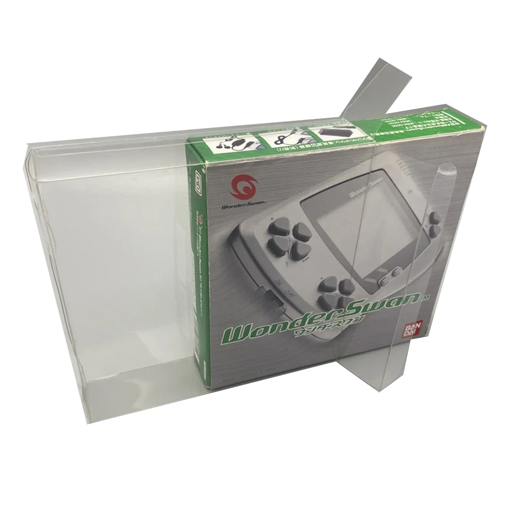 Collection Display Box For WS/WonderSwan Game Storage Transparent Boxes TEP Shell Clear Collect Case