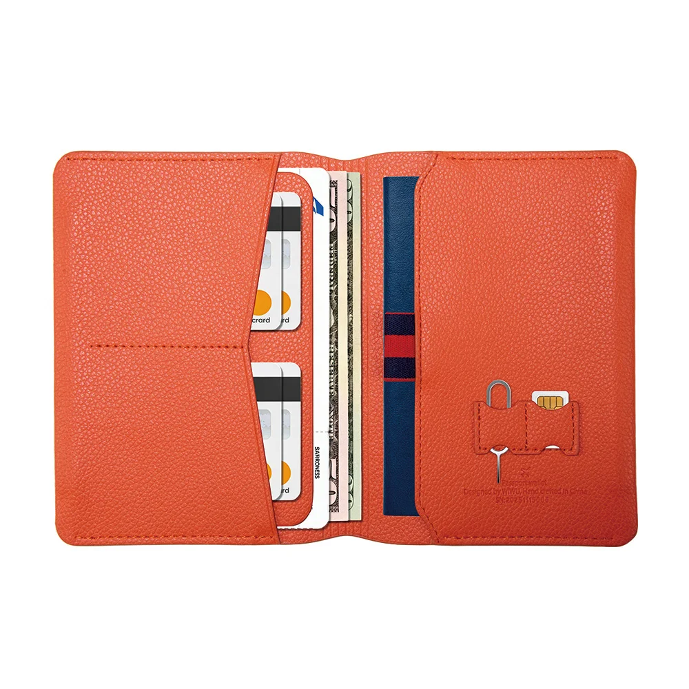 WiWU Master Reisepass-Geldbörse RFID Anti-Skimming PU-Leder-Tasche Hautfreundliche Organizer-Tasche Aufbewahrungs- und Tragetasche – Detail 9