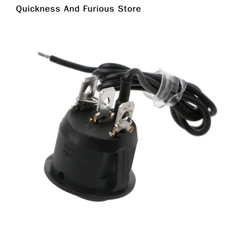 【MO】Plastic & Metal Seats Switch For  12V 1Pc Control Heater Switch Round Heated Truck For SUV Motorcycles