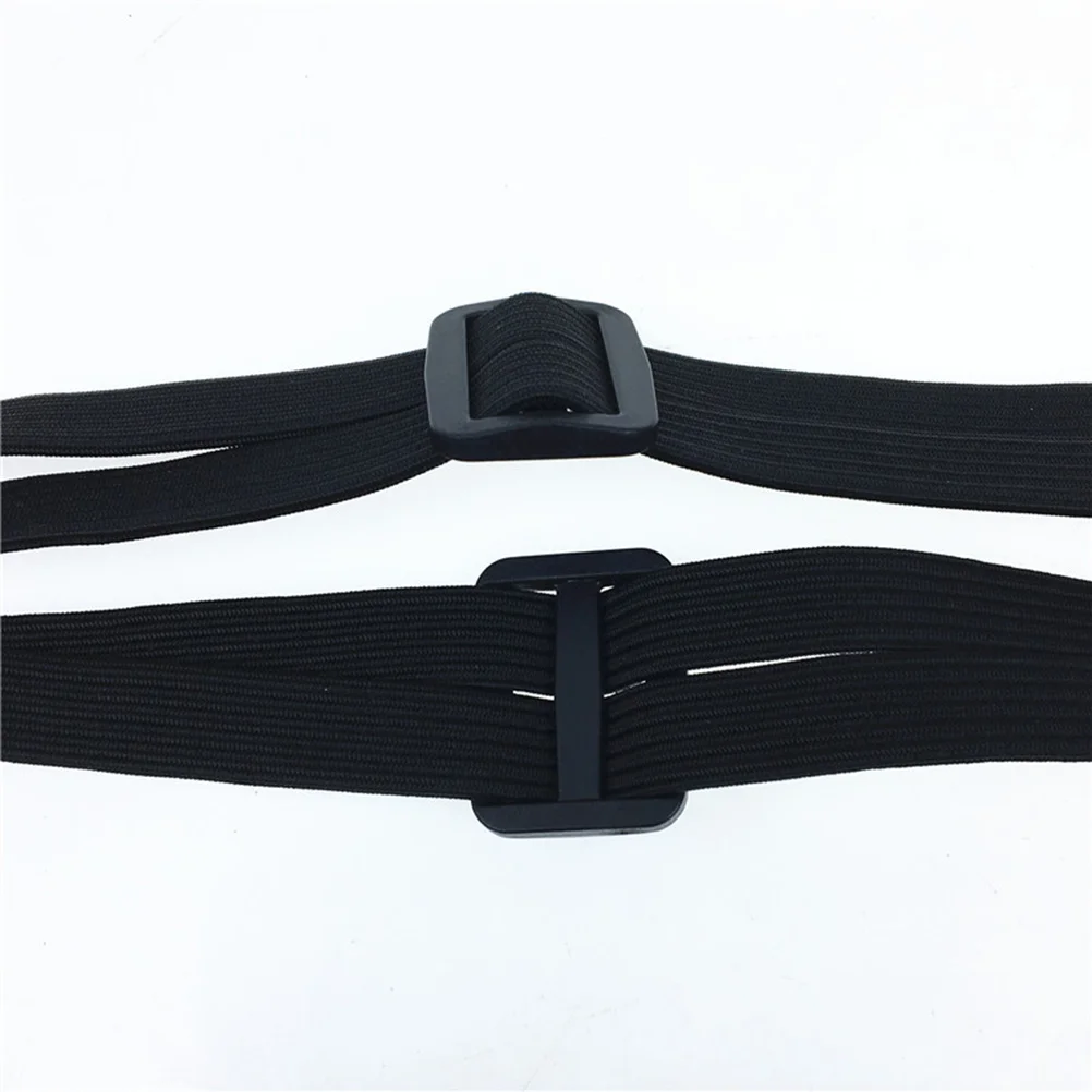 Sangle de corde élastique pour bagages à 2 crochets, fil d'acier solide rétractable noir, filet pour moto, vélo, voiture électrique