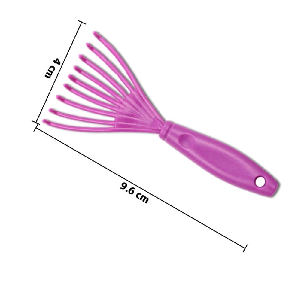 8 قطع من أداة تنظيف مشط الشعر ذات المخلب النظيف مصممة خصيصًا لإزالة الشعر وبناء سريع الفعالية ومثالية للمنزل #3