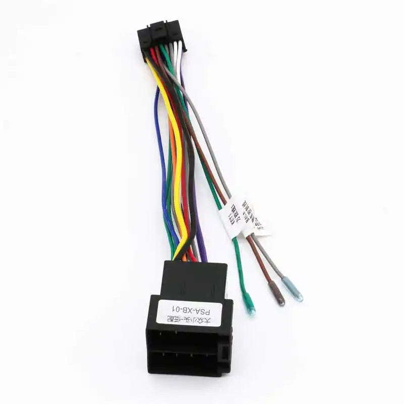 QSZN For Peugeot 301/408/2008/Citroen Elysee For Low configuration  Wiring Harness Power Cable Android Car radio