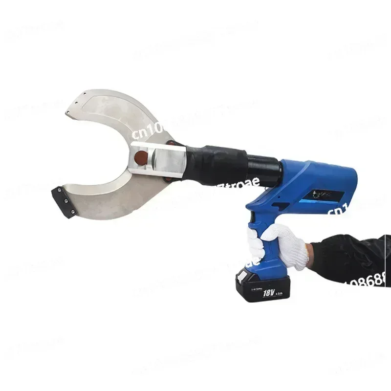 Electric Hydraulic Scissor Charging Hydraulic Cutting Knife EZ-120C Cable Scissor 2-in-1 Wire Breakers, Electrical Cable Pliers