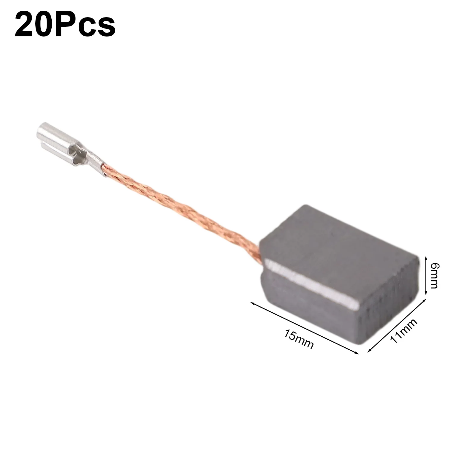 

Набор из 20 щеток для угловой шлифмашины (УШМ) WU900, 6, 11, 15 мм, черные и серебристые, для DIY проектов