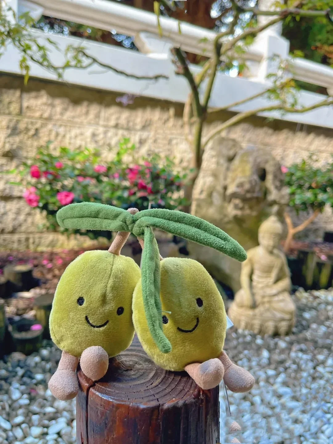 Juguetes para mascotas, juguetes para gatos originales para Jelly Cat edición limitada Amuseables par de aceitunas muñeco de peluche gato compañero juguete regalo de vacaciones