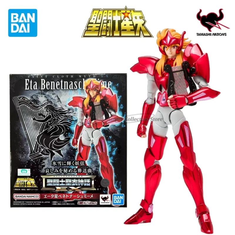 

100% оригинал Bandai SAINT CLOTH MYTH EX Eta Benetnasch Mime в наличии, коллекция аниме, фигурки, модель, игрушки, подарок