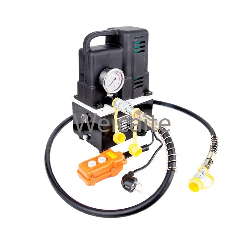 

Portable Small Hydraulic Electric Pump QQ-700 Portable Single Action Hydraulic Pump Electric Pistachio Pump