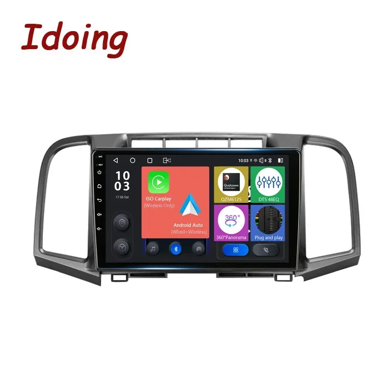 Idoing Android Stereo Head Unit 2K For Toyota Venza 2008-2016 Left-hand Drive Car Radio Multimedia Video Player Navigation GPS