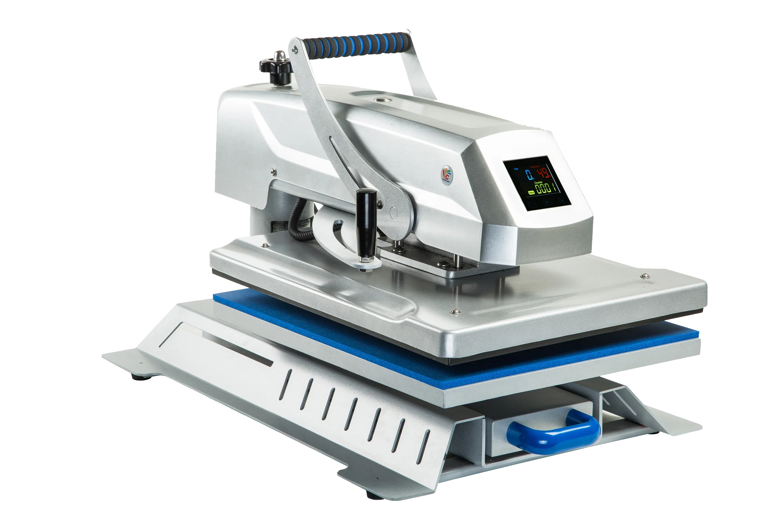 Heat  Press Machine 16 * 20 Shaking Head Rotating T-shirt Professional Sublimation Heat Transfer Printing Ergonomic Design