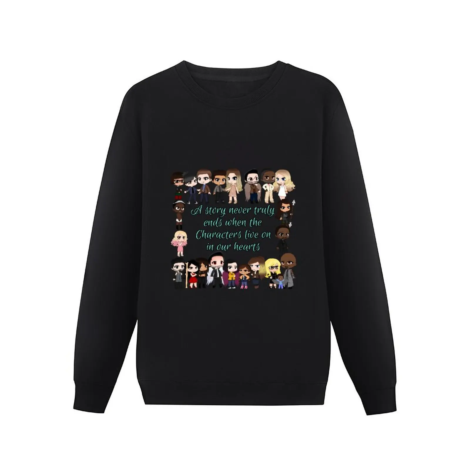 Lucifer whole cast gacha story never ends Pullover Hoodie mens clothes new sweatshirts