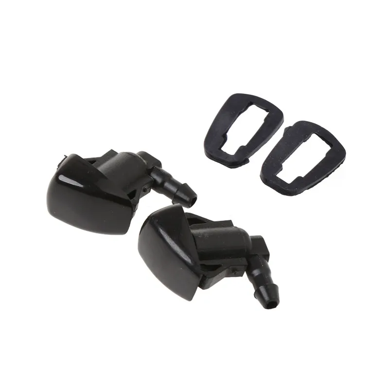 2Pcs Fan Shape Windshield Wiper Washer Jet Nozzle Spray For Toyota E120 Corolla Camry XV30 Car Windshield Accessories