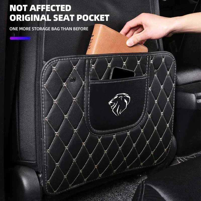 Car Seat Anti-Kick Pad Anti-wear Stain-Resistant Protection For Peugeot 307 107 207 407 408 308 206 406 507 508 1008 5008 3008