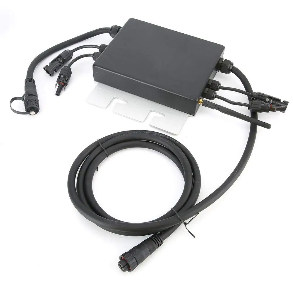 Imagem -04 - Grid Tie Micro Inversor Inteligente App Mppt Ip65 Onda Senoidal Pura à Prova Impermeável Água para Casa Solar Sistema Fotovoltaico Dc20v60v 110v 220v ac 600w 700w
