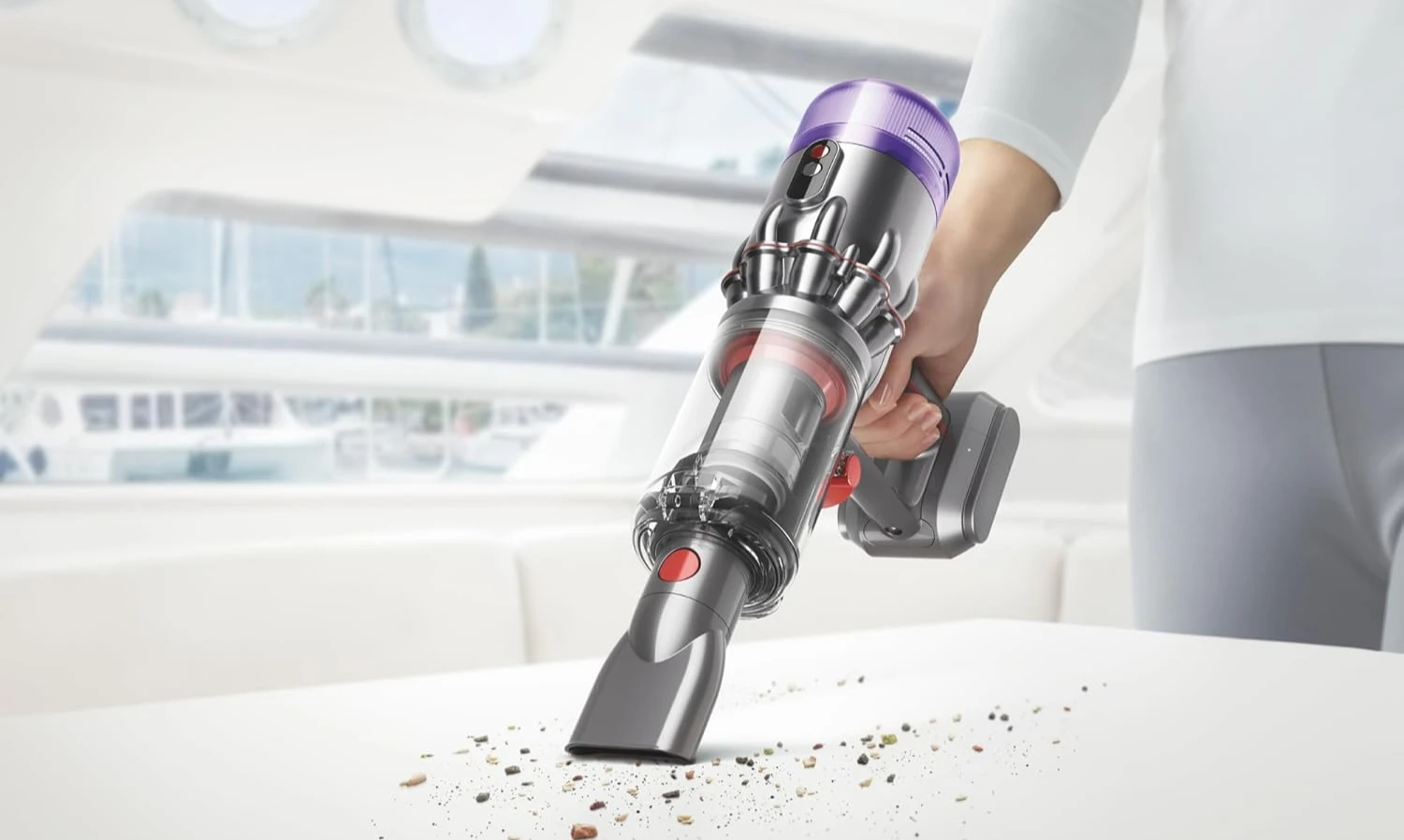 Humdinger Handheld Vacuum Cleaner Silver Small