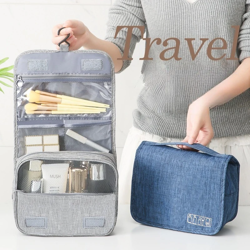 

Travel and Business Trips Large Capacity Portable Cosmetics Toiletries Dry and Wet Separation Storage Bag Hanging Bag