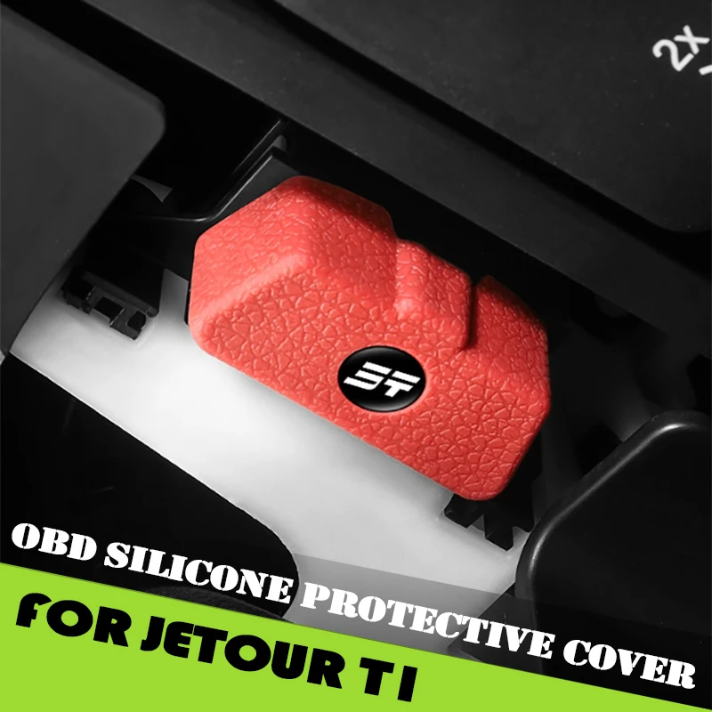 Fit for Jetour Traveller Shanhai T1 T2 Dasheng X70 X90 Shanhai L7 L9 Car OBD Dust Cover Car OBD Silicone Protective Cover