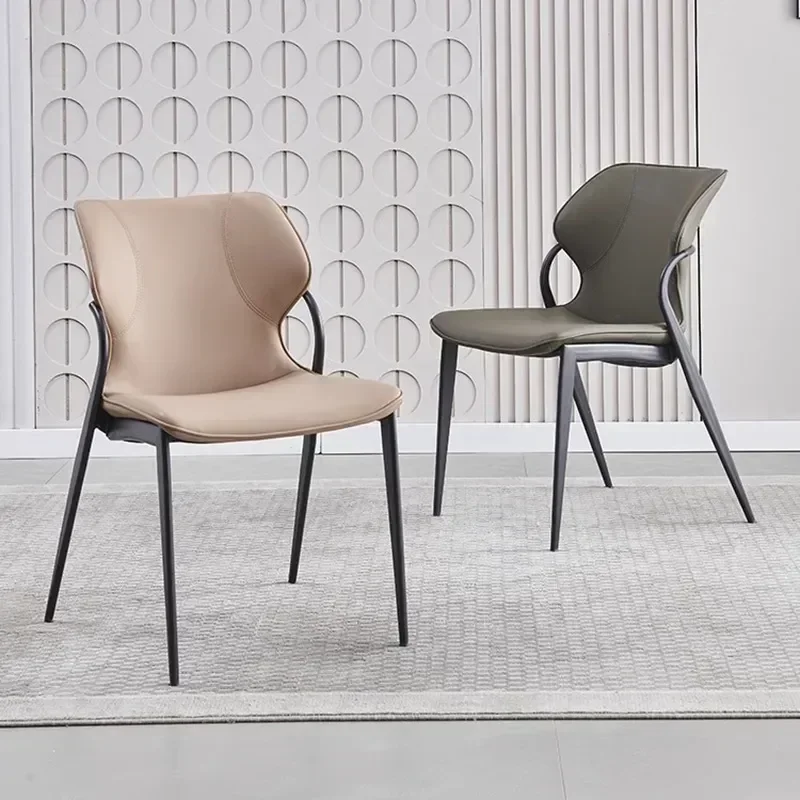 كراسي تناول الطعام للمطبخ والحفلات والمقهى لهجة مريحة بمنصة الشمال كراسي تناول الطعام مسند الظهر Moveis Para Casa أثاث منزلي YX50DC #1