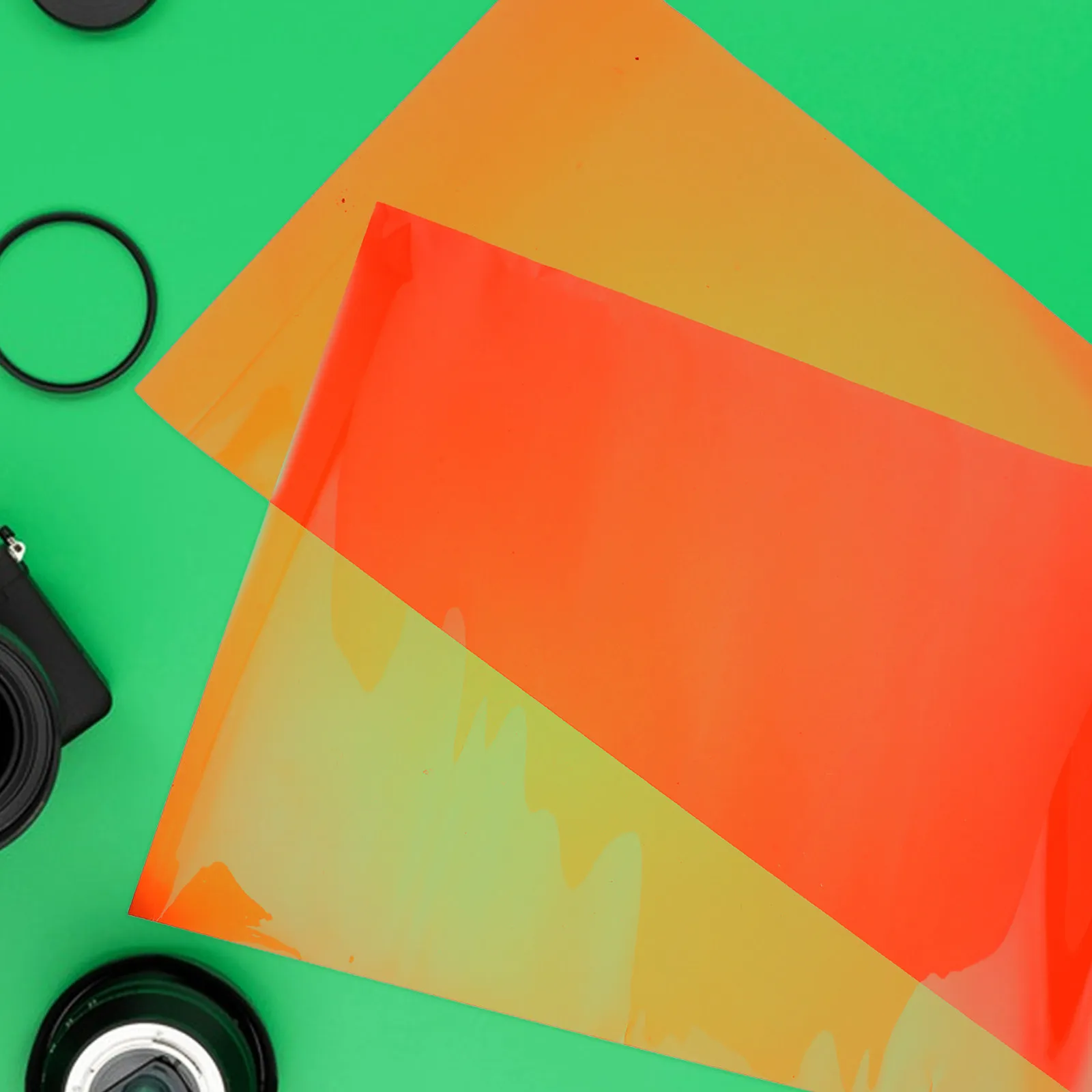 Window Decorative Light Filter Color Correction Colored Film Gel Sheets 40Cm X 300Cm Lighting Gel Overlays Plastic Film Lighting