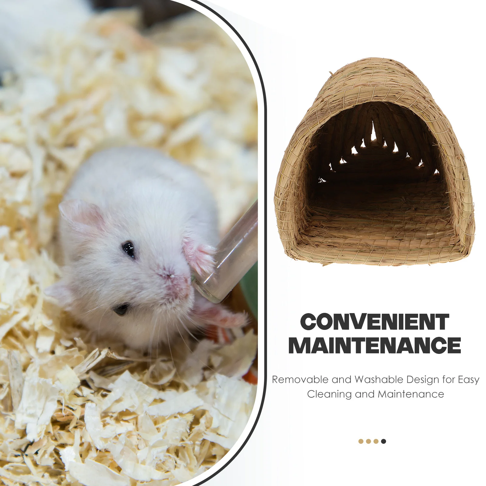 

Straw Woven Chicken Laying Nest Small Pet Sleeping Bed For Hens Hamsters Chinchillas Size S Chicken Nest Pet Sleeping House
