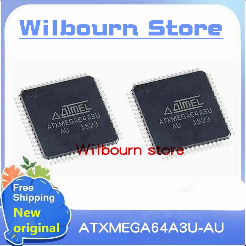 

2PCS~20PCS/LOT ATXMEGA64A3U-AU ATXMEGA64A3UAU ATXMEGA64A3U QFP64 New original stock