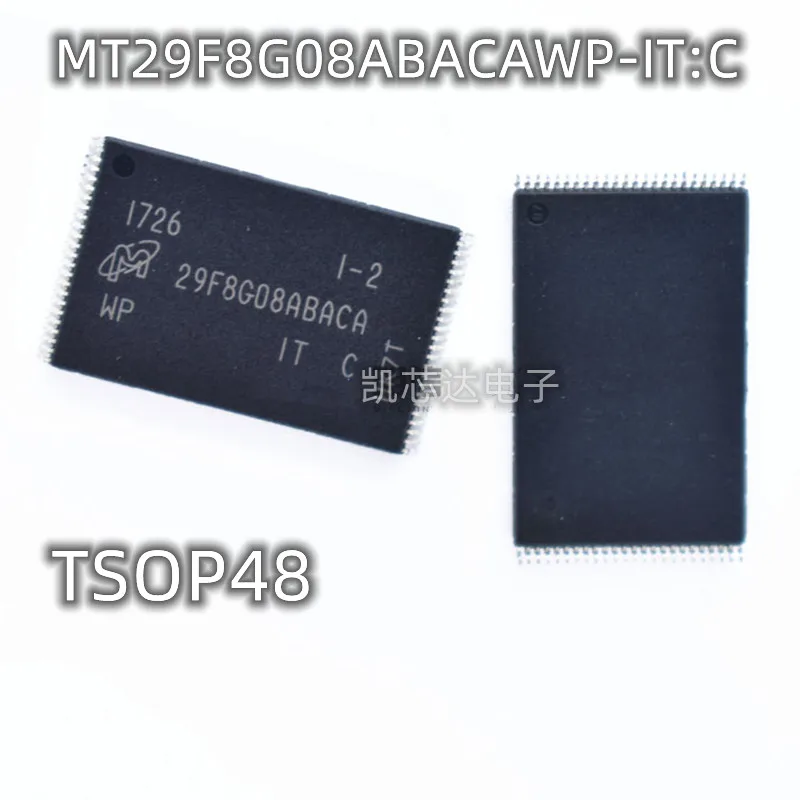 (2-10piece)100% New MT29F8G08ABACAWP-IT:C MT29F8G08ABACAWP MT29F8G08ABACA 29F8G08ABACA tsop-48 Chipset