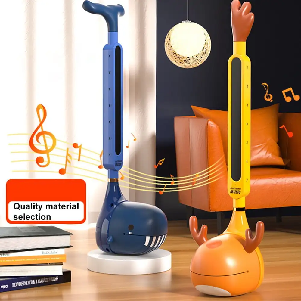 Chitarra elettrica per bambini e Erhu 2 in 1 - Girino Nota Giocattolo sonoro elettronico creativo, strumento musicale per bambini