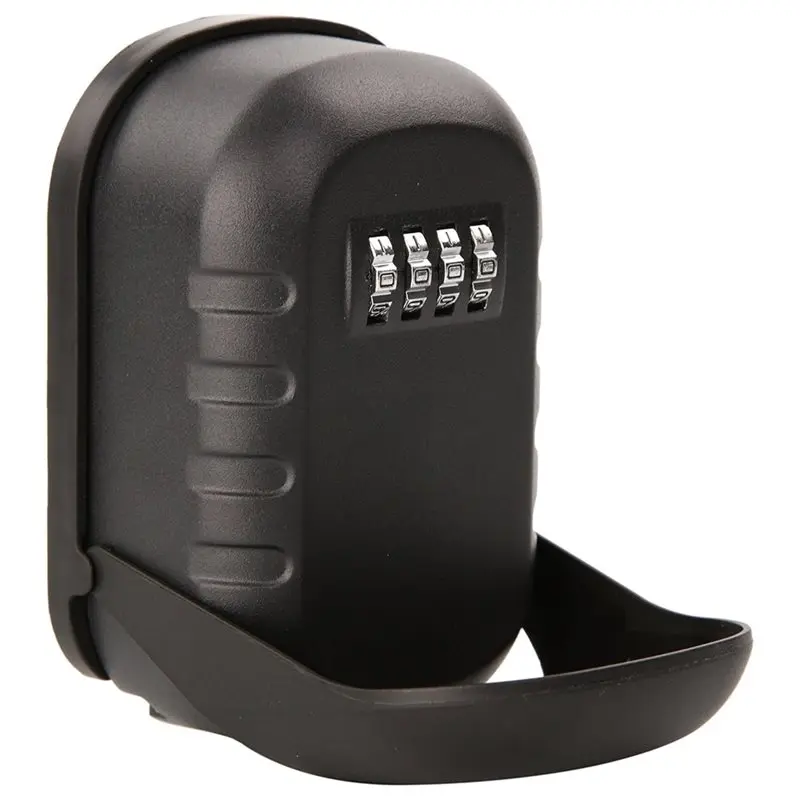 【RECOMENDAR】Metal Key Lock Box With Combination, 6-10 Keys Capacity, Anti-Dust Cover & Wall Mount Storage For Home, Office, Outd