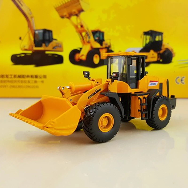 

Diecasting 1:64 Scale Lonking Cdm856 Loader Engineering Machinery Simulation Forklift Alloy Model Ornaments Collection Souvenirs