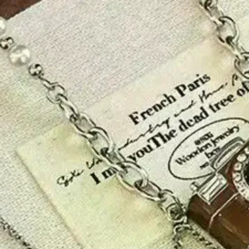 1PC Kpop Hip-Hop Brown Camera Pendant Necklace Unisex Punk Y2K Charms Jewelry