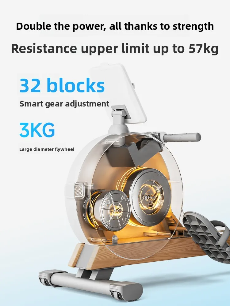 Household magnetoresistive silent super fat burning fitness equipment comprehensive trainer small boat skate Q3