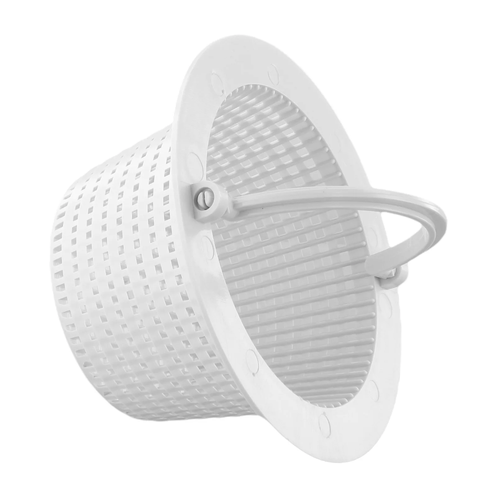 Easy Maintenance ABS for Filter Basket 15.8cm*7.62cm*9.5cm Convenient Design for Easy To Clean White Color Reliable Pool