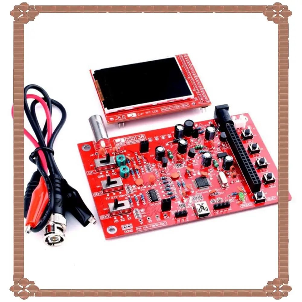 

24-Hour Delivery DSO138 Oscilloscope Digital Assembled TFT With Probe Alligator Test Clip For Arduino ARM Detection Development