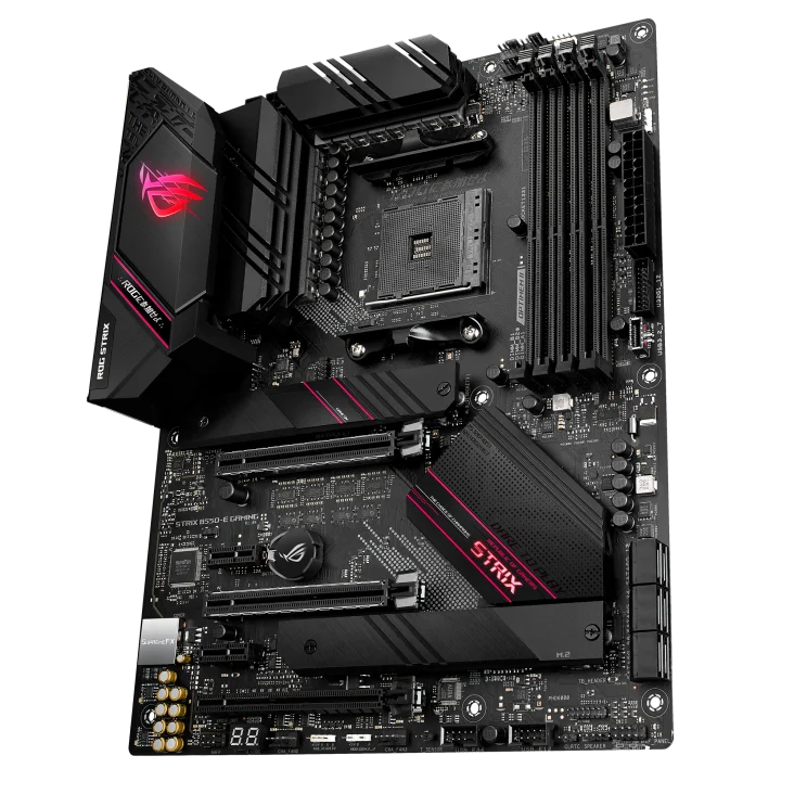 

ASUS AMD B550 AM4 STRIX B550-E GAMING Motherboard Support Ryzen 5600X 5600G 5700X 5800X3D 5950X DDR4 128GB Bluetooth v5.1 ATX