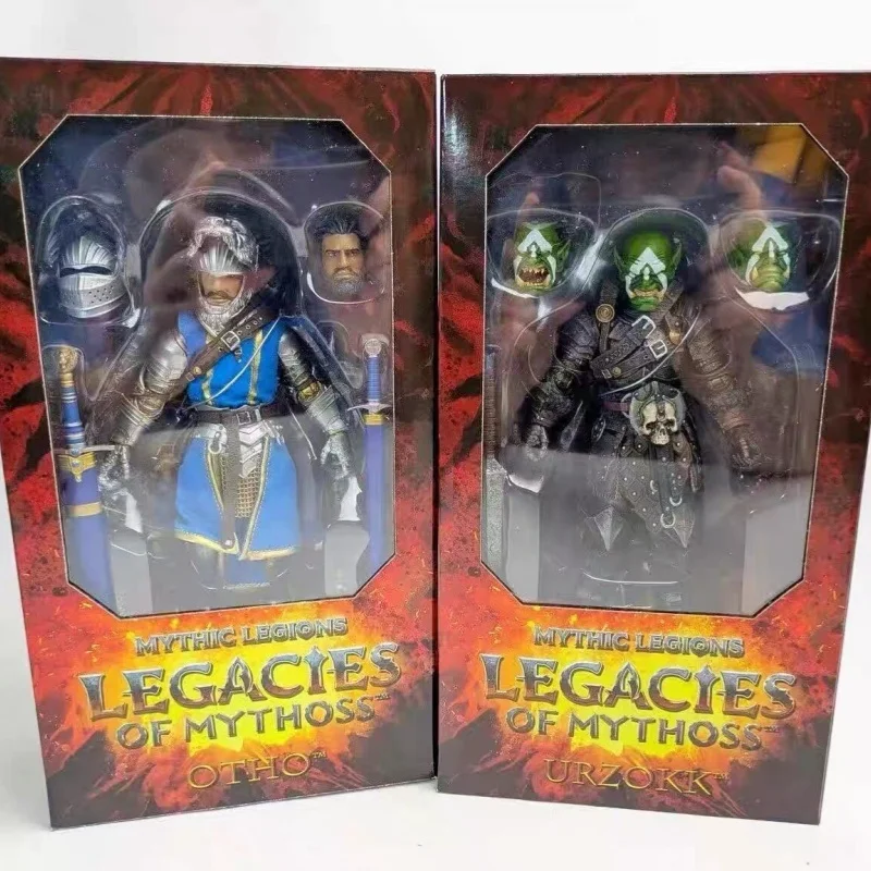 Figura de acción de cuatro caballeros Mythic Legions, escala 1/12, Otho Ulzok, articulada, con múltiples accesorios para coleccionistas adultos