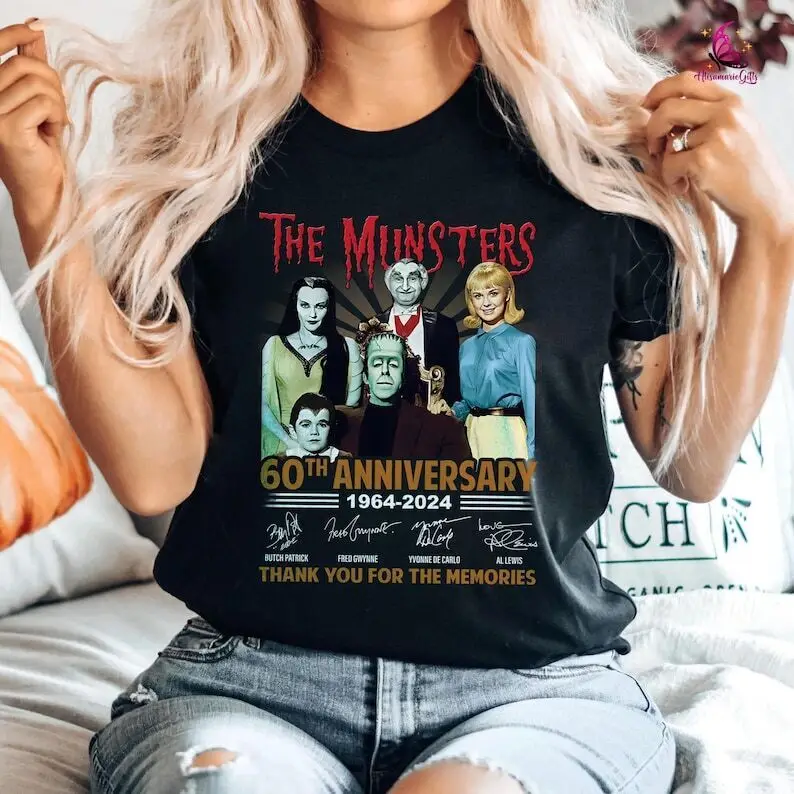 The Munster Anniversary Shirt, Horror Movie The Munster Movie Fan Shirt