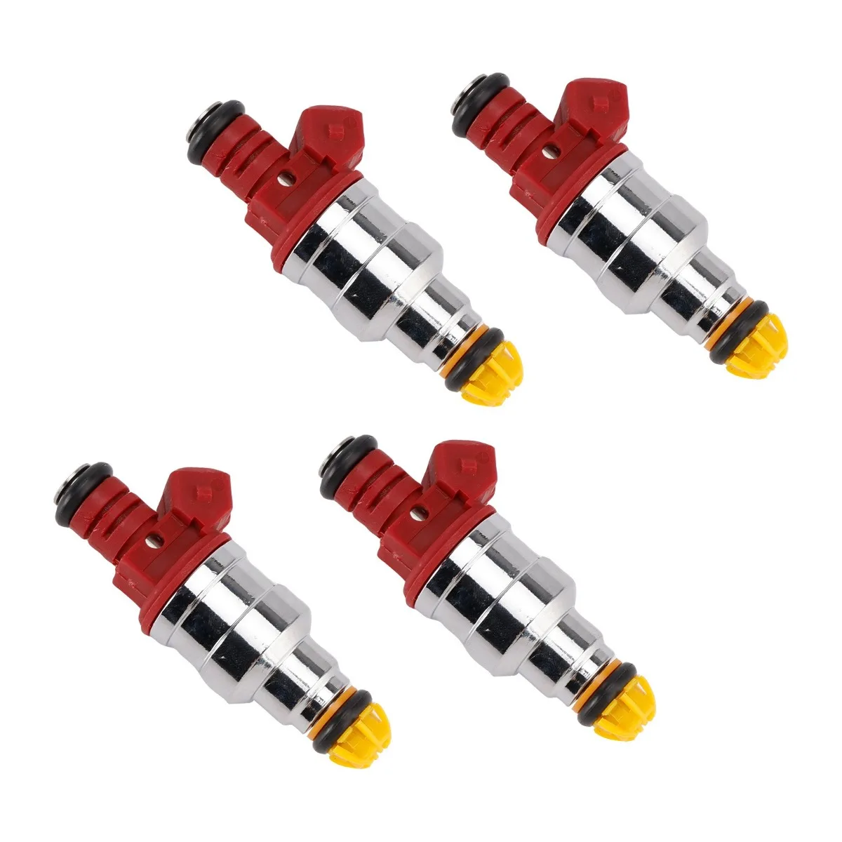 Car Fuel Injector Replacement Accessories 4Pcs Set For Hyundai Excel 1990-1994 Scoupe 1991-1992 0280150788