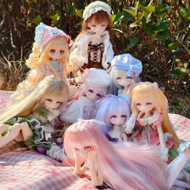 

Куклы Bjd Unspoken Words Collection Four Seasons Tea Time Series Шарнирная Bjd Слепая коробка Игрушки Милая кукла Подарок на день рождения В наличии