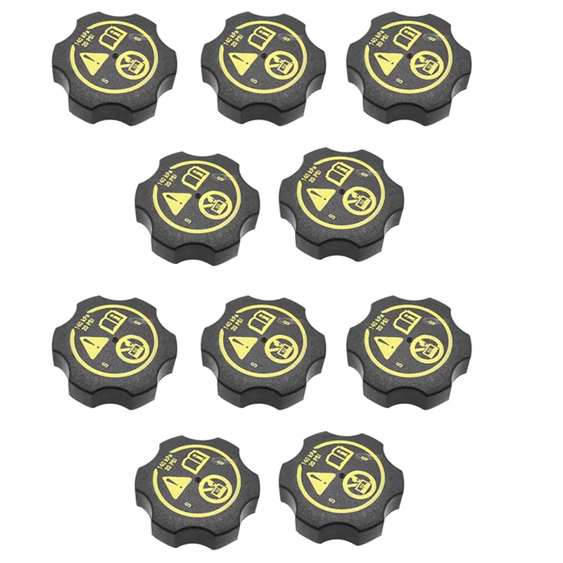 10PCS Car Engine Tank Radiator Expansion Water Cap For Astra 13502353 316702182 Coolant Recovery Tank Cap-ABQA