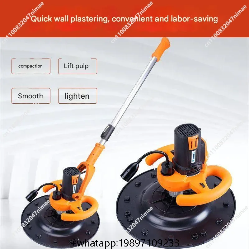 Handheld Electric Cement Mortar Receiver Wall Floor Polishing Grinding Grinding Machine Wall Plaster Powder Wall Artifact