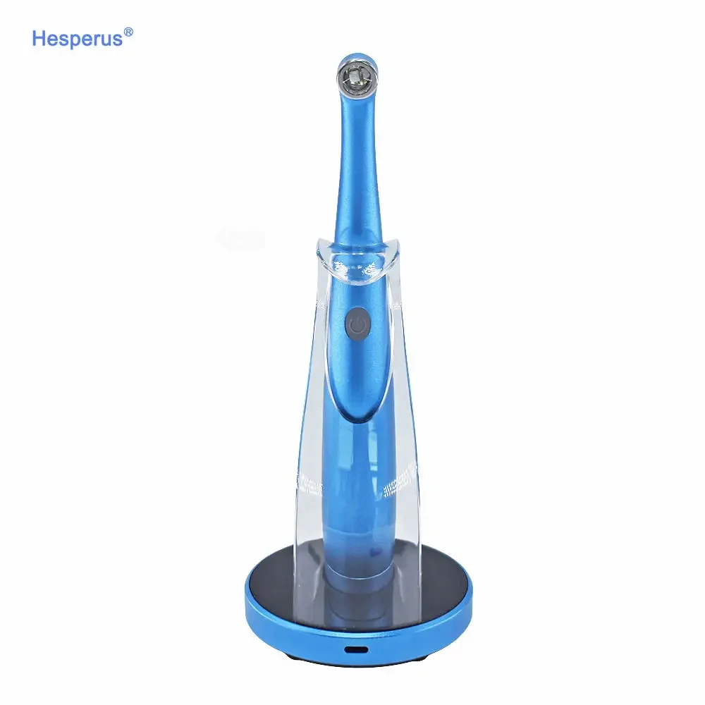 Den  tal Dolphin Lamp LED Curing Light Wide Spectrum1 Second Metal Body With Caries Detector Built And Meter Max 2600 mW/cm