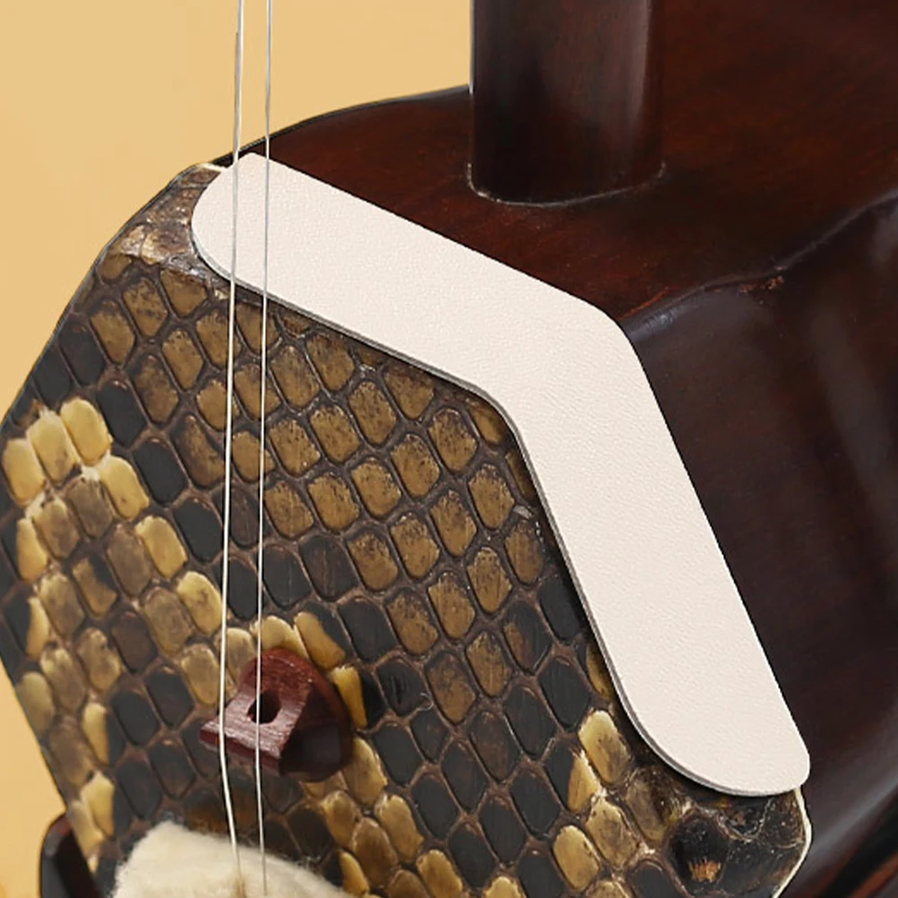 

4pcs Wear-Resistant Pu Corner Protectors Durable Erhu Angle Guards Crash-Proof Pads Adhesive Corner Tapes Erhu Accessories