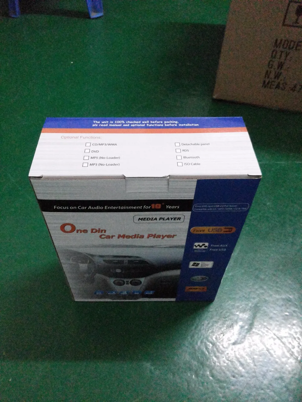 Imagem -06 - Leitor de Dvd Especial do Rádio do Carro do Ruído da Combinação do Leitor de cd do Carro Ônibus com bt