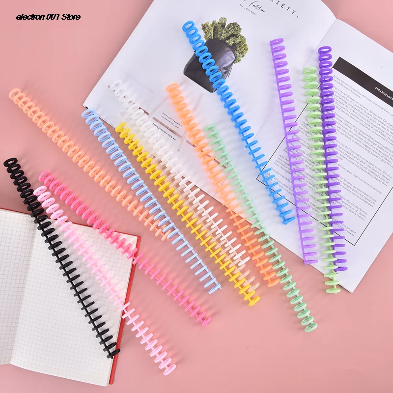 10Pcs 30 Holes Circles Ring Loose-leaf Paper Book Scrapbook Album Binder Spiral A4 Notebook Binding Clips