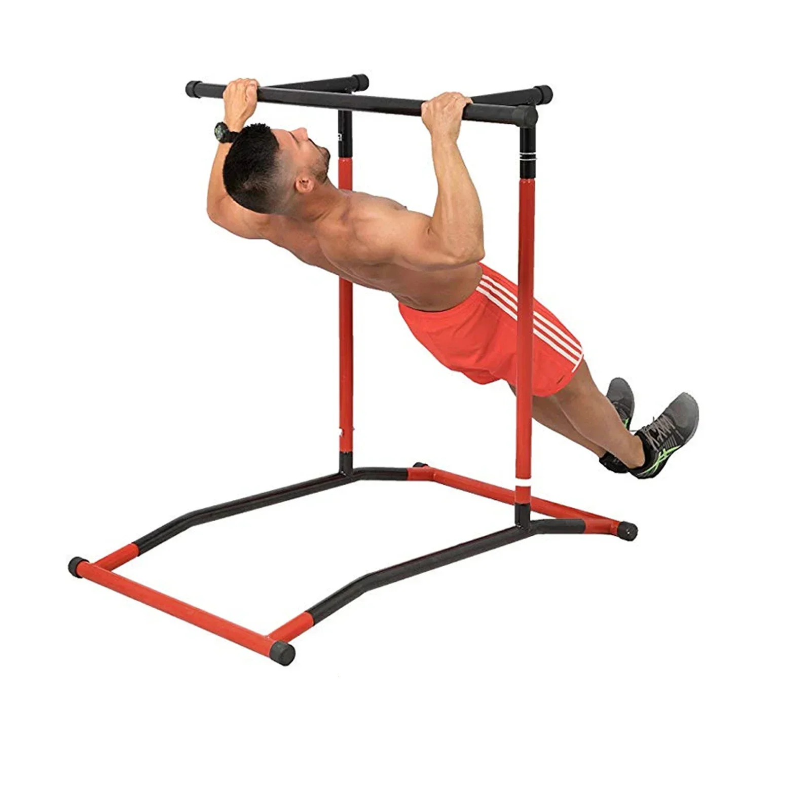 Pull Up Bar Dip Power Tower Body Champ Chin Up Stand Home Gym Fitness Workout Power Tower with Dip Station Strength Training