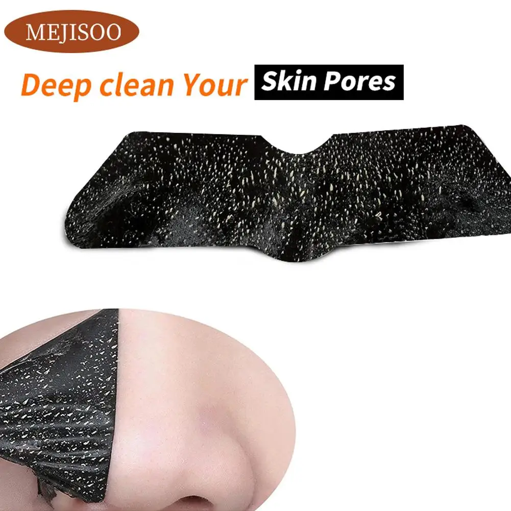 10 pçs tiras de nariz para cravos máscara limpeza profunda nariz limpo remoção acne desobstrução instantânea dos poros máscara cuidados com a pele remendo