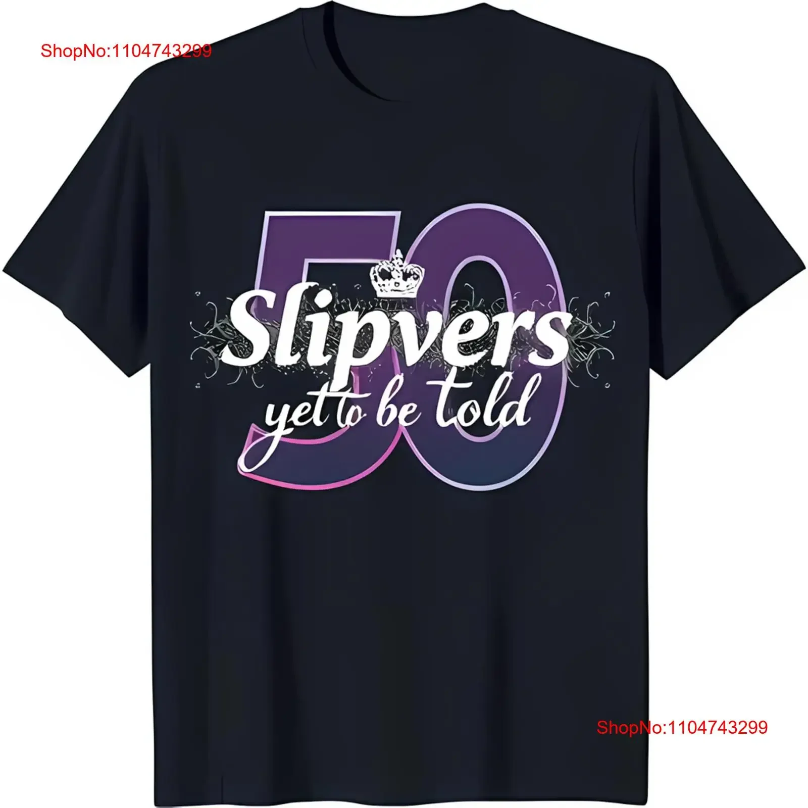 

Стилизованная черная футболка «50» с короной «тапочки» Дизайн знаменитостей винтажный стираный модный топ для повседневной носки домой