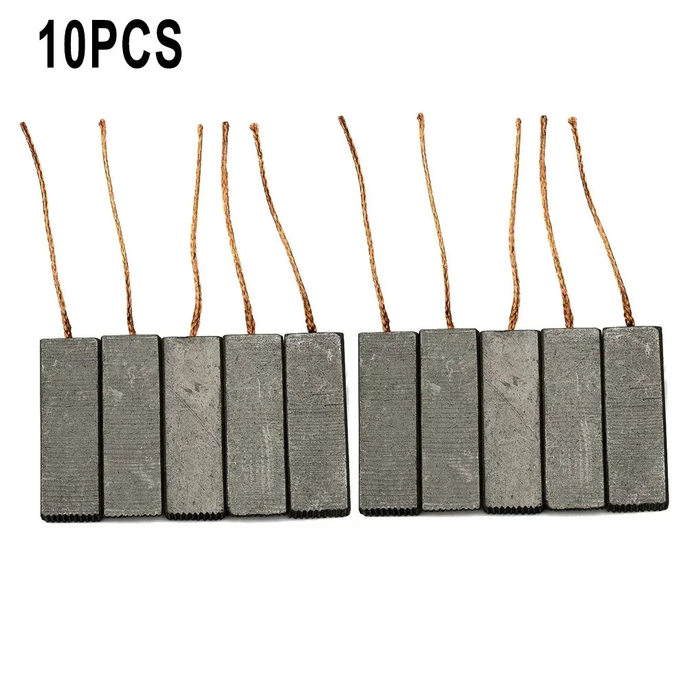 Conjunto de Escova de Carbono ao ar Livre 10 Peças 39*13.5*5 mm 70 mm Acessórios de Substituição para Máquina de Lavar Novo Alta Qualidade