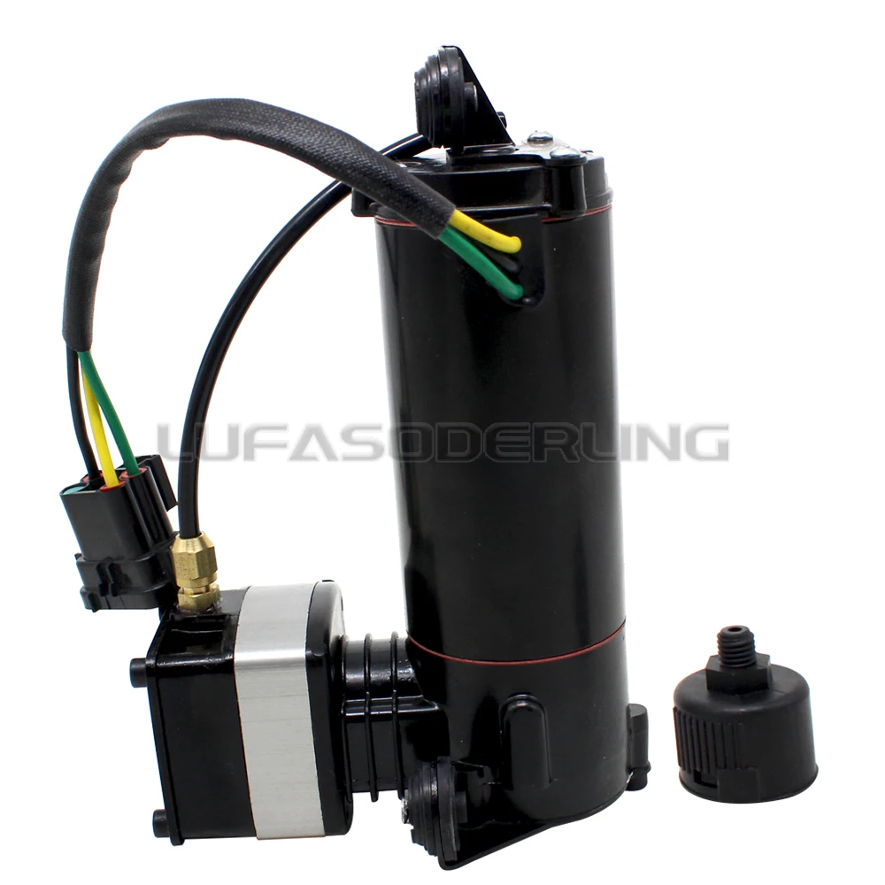 For Land Rover II P38 1995-2002 Set of 5pcs Front Rear Air Spring+Air Compressor Pump OEM RKB101460 REB000550 REB101740 ANR4353