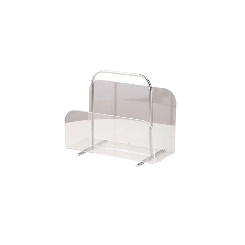 

Joylove Simple Modern Home Bookshelf Metal and Acrylic Decoration Study Desktop Display Sales Office Model Room Decor