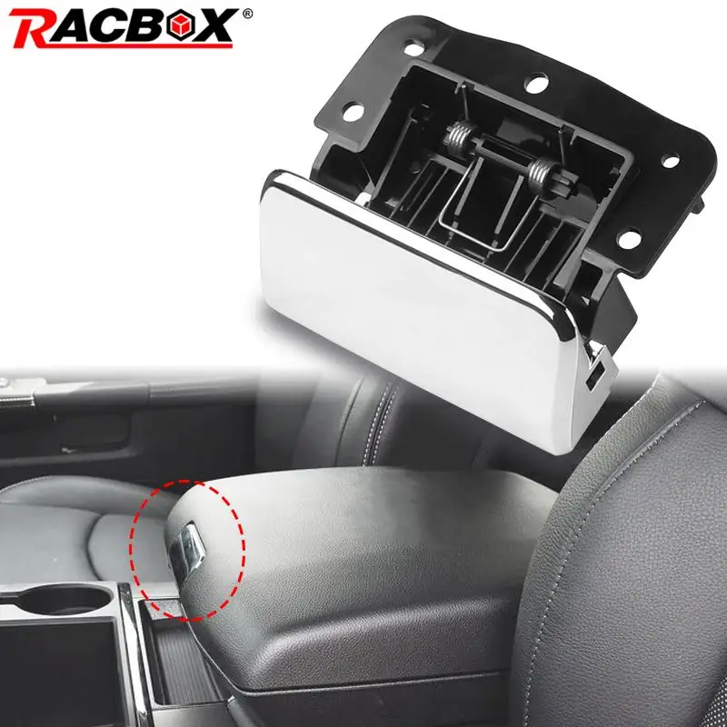 Car Front Center Console Latch Armrest Handle 68230371AA For Ram 1500 2500 3500 4500 5500 2013 2014 2015 2016 2017 Accessories